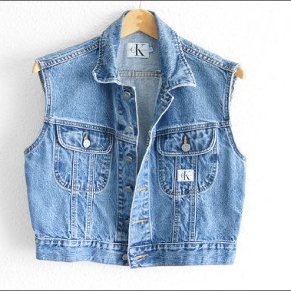 Calvin Klein Jackets & Blazers - Calvin Klein denim vest jacket